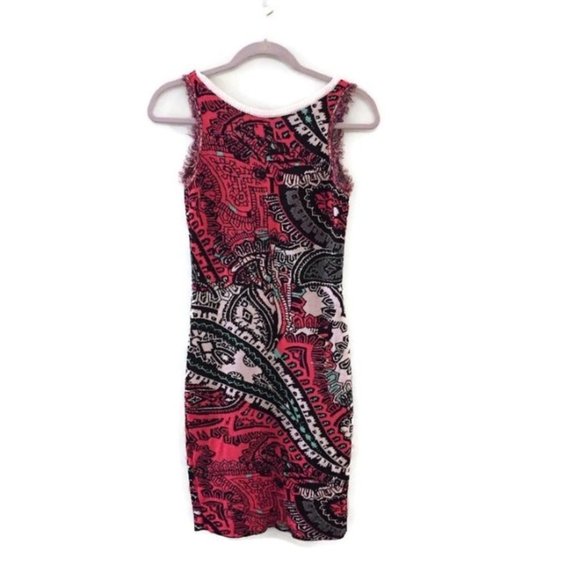 Anthropologie Dresses & Skirts - ALDOMARTINS Sleeveless fringe sweater dress